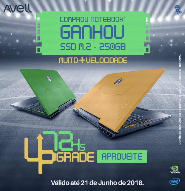 Avell Gaming Series - Explore uma nova dimensão nos games!