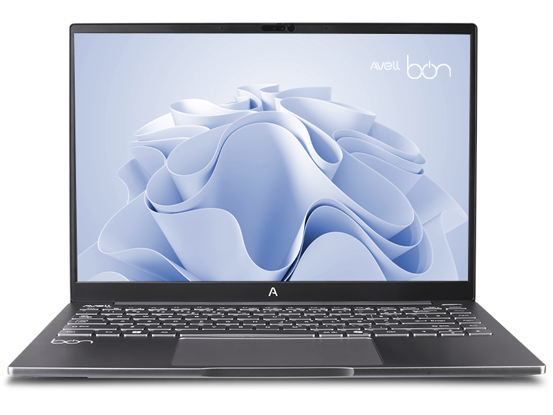 Notebook para estudante Avell B.ON com design ultrafino, ideal para produtividade, estudos e mobilidade em 2025