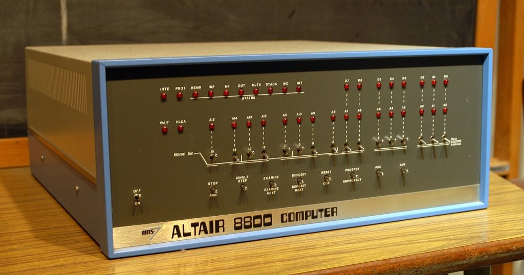 Altair 8800 em exposição no Instituto Smithsoniano