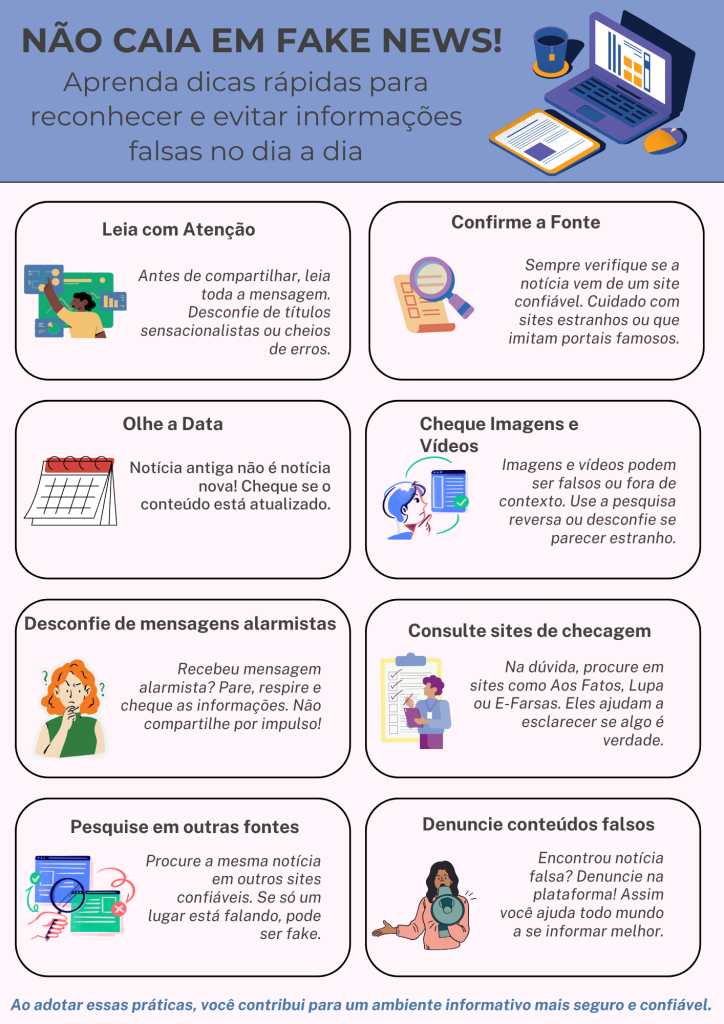 não caia em fake news