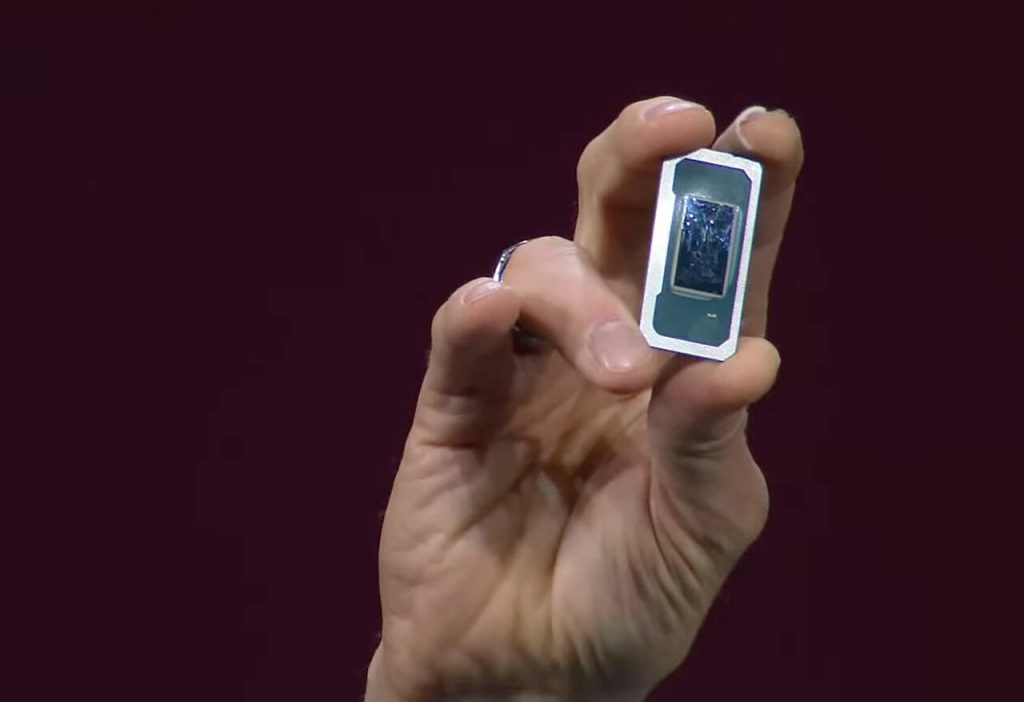 Core Ultra 300 Panther Lake Intel mostra CPU Core Ultra 300 Panther Lake (Imagem © Intel)
