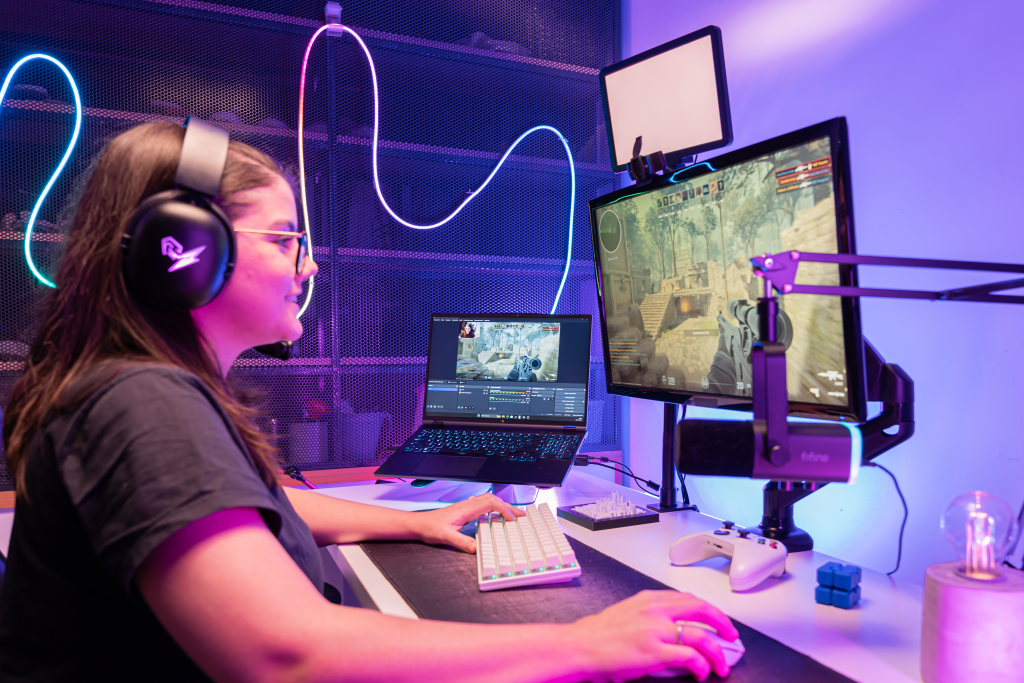 Tecnologias Intel para gameplay profissional e lives impecáveis