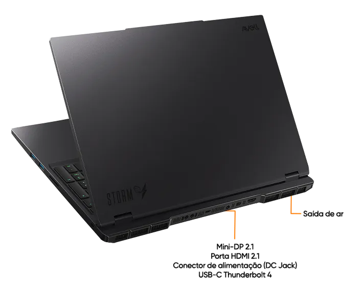 Notebooks Avell com Thunderbolt 4