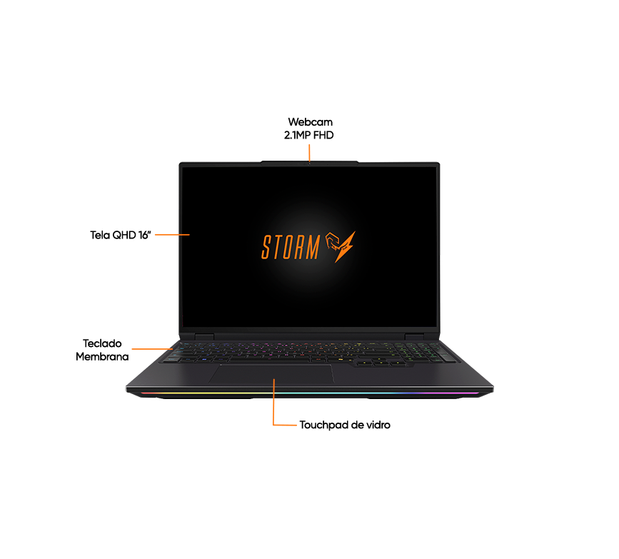 Conectividade Storm 570 Ti