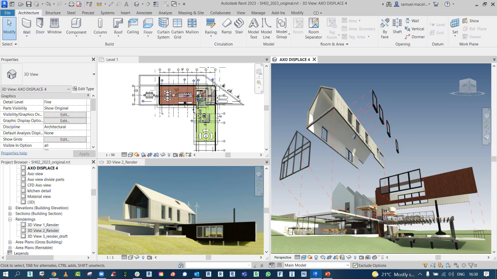 Renderização 3D na arquitetura e na engenharia
